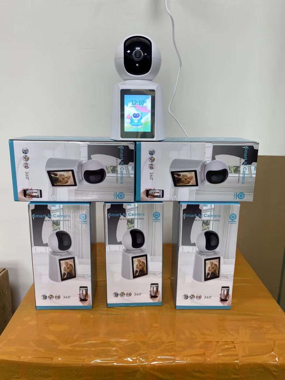 1080p Video Calling WiFi CCTV Camera Two-Way Audio Night Vision Motion Detection Security Camera (1 Channel)